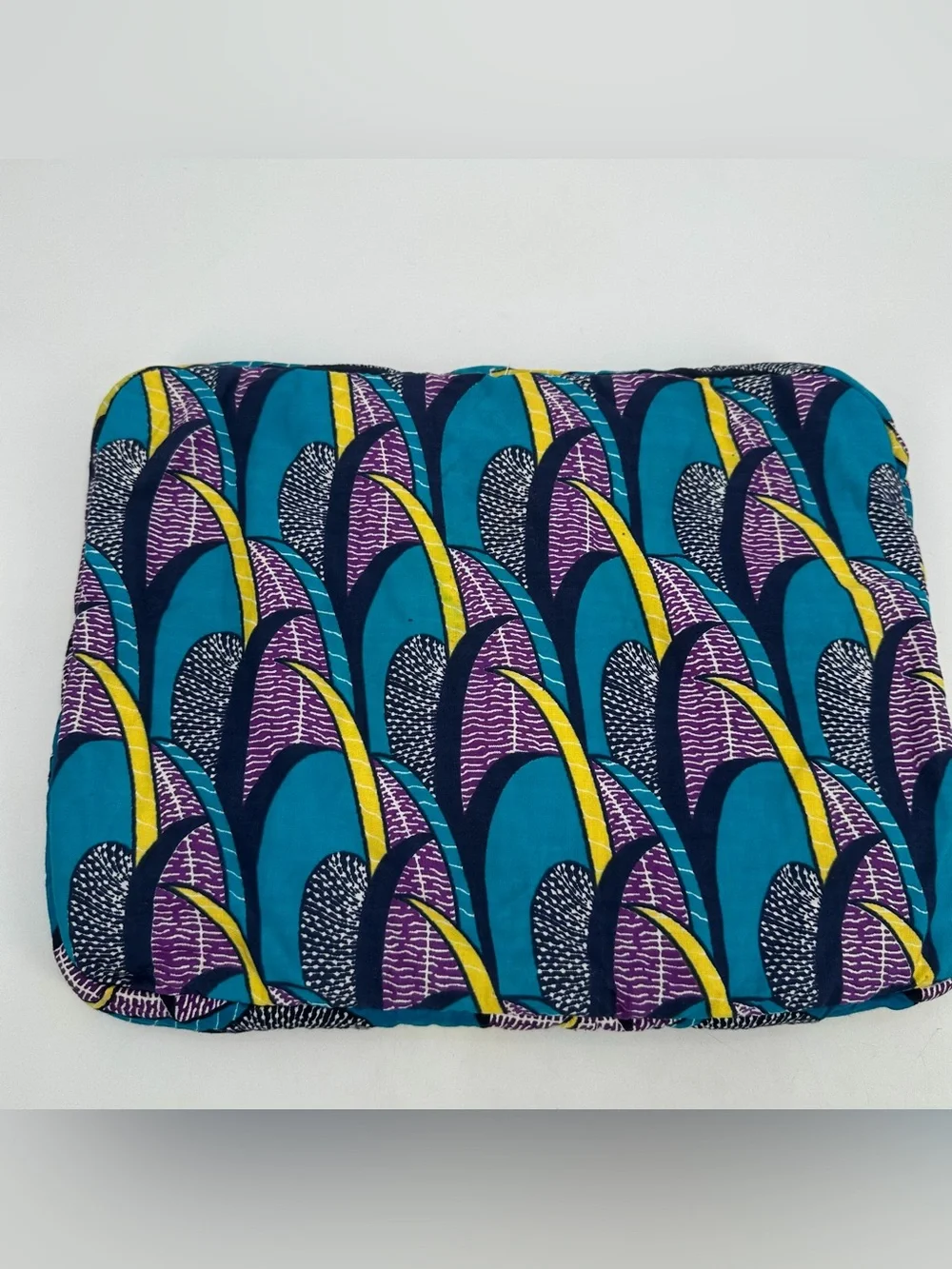 Della Laptop Case Padded Sleeve Everglades Print Zippered Cloth Fits Macbook 13